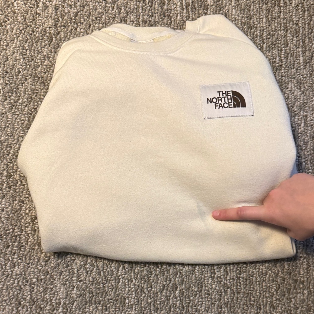 The North Face Cream Crewneck Sweatshirt
